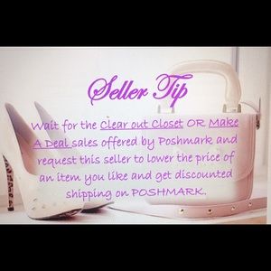 Wait for clear out closet or make a deal sales offered by Poshmark